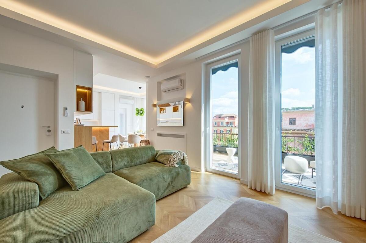 Green Tevere Rooftop Рим Экстерьер фото